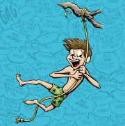 Rope swing!